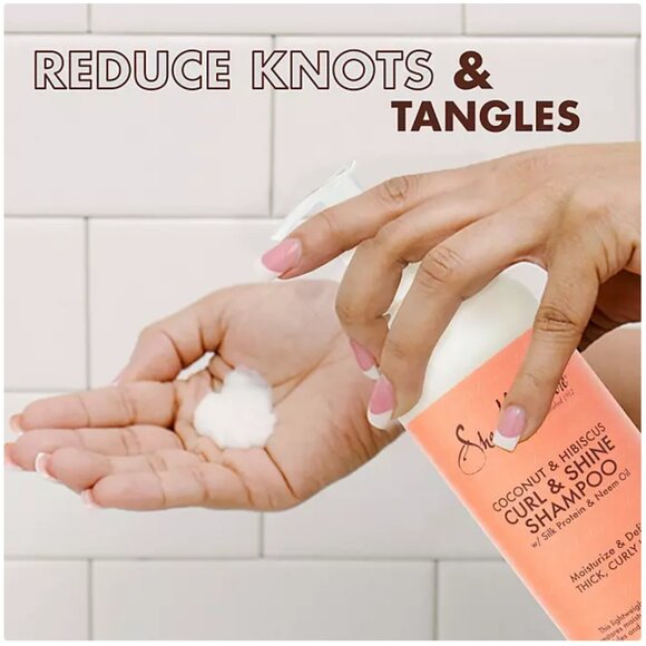 Shea Moisture Coconut & Hibiscus Shampoo & Conditioner, 24 floz., 2pk Sealed Box - Picture 5 of 9